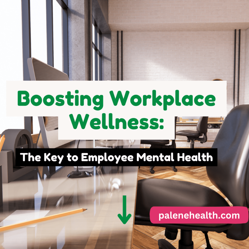 Bright and tidy office space, promoting a sense of calm and wellness, is key to enhancing employee mental health.
