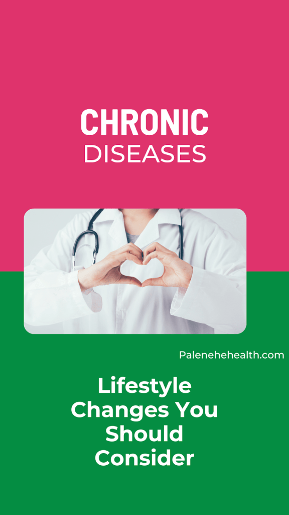 A healthcare professional discussing preventive health measures with a patient symbolises the importance of lifestyle changes in preventing chronic diseases.